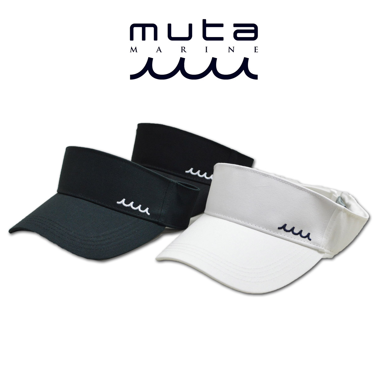 MUTA MARINE ゴルフバイザー　白 楽天市場】muta ゴルフ バイザーの通販