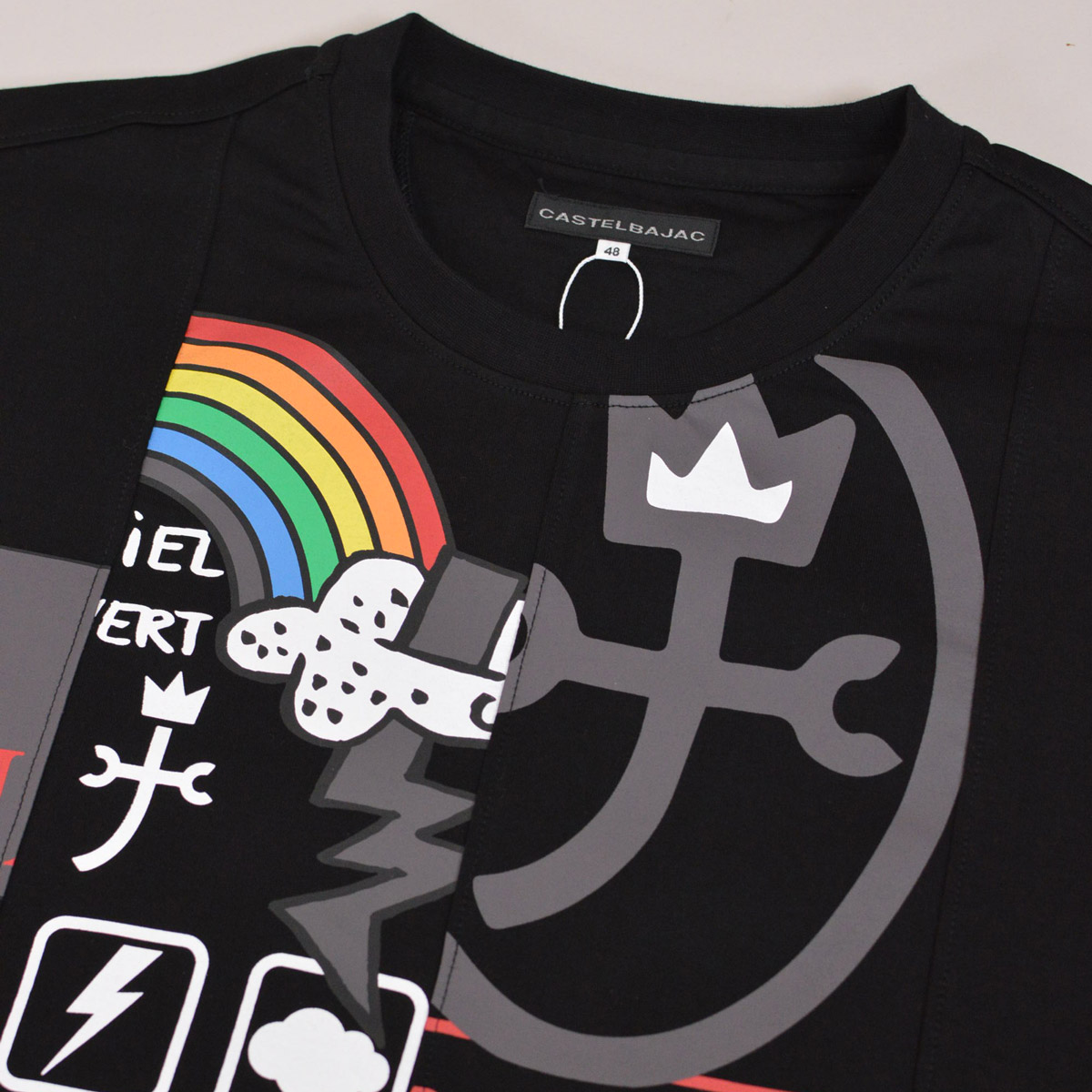 CASTELBAJAC カステルバジャック 半袖Tシャツ (M)(L)(LL) メンズ