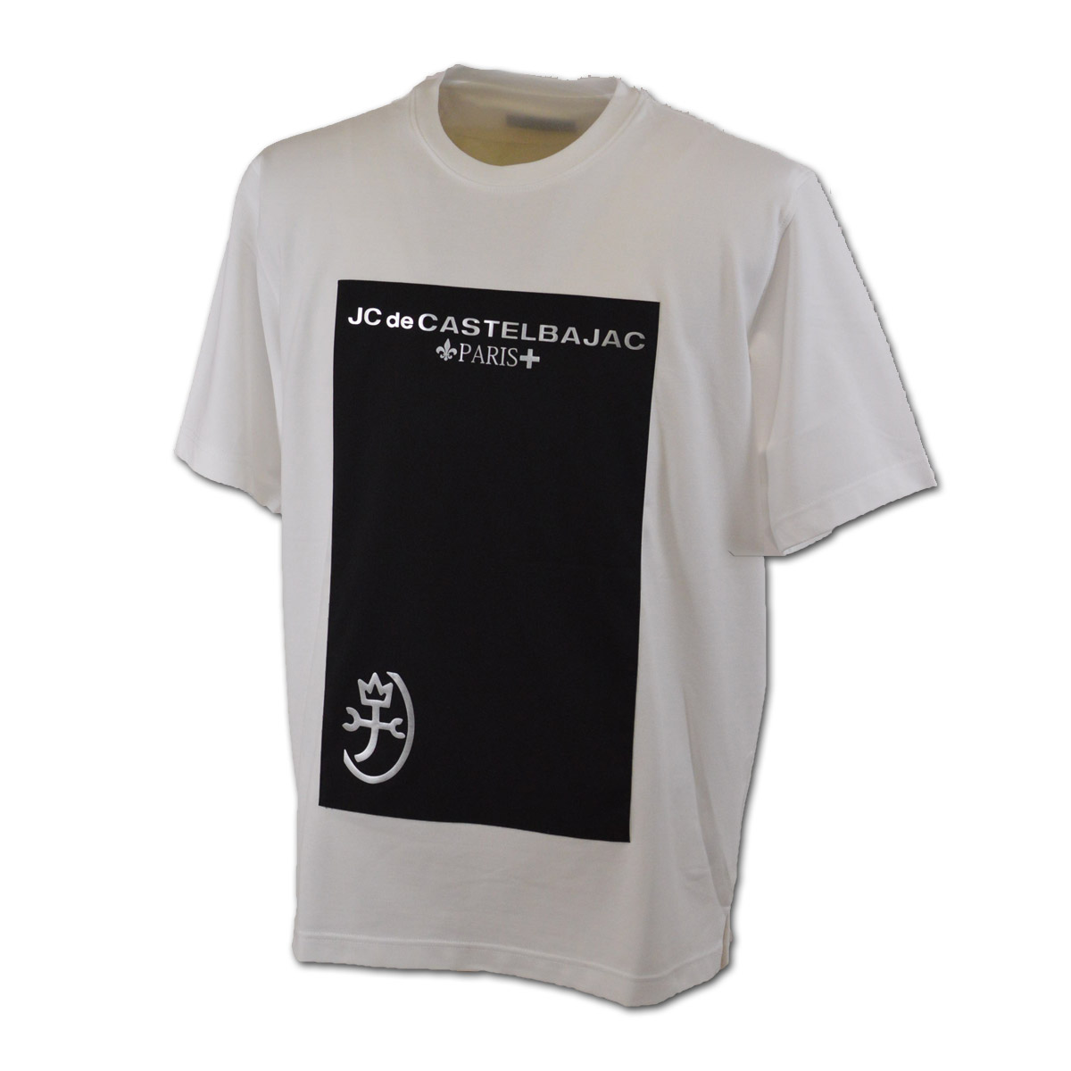 カステルバジャック Tシャツ メンズ 春夏用 白 ベージュ L LL 7213272118