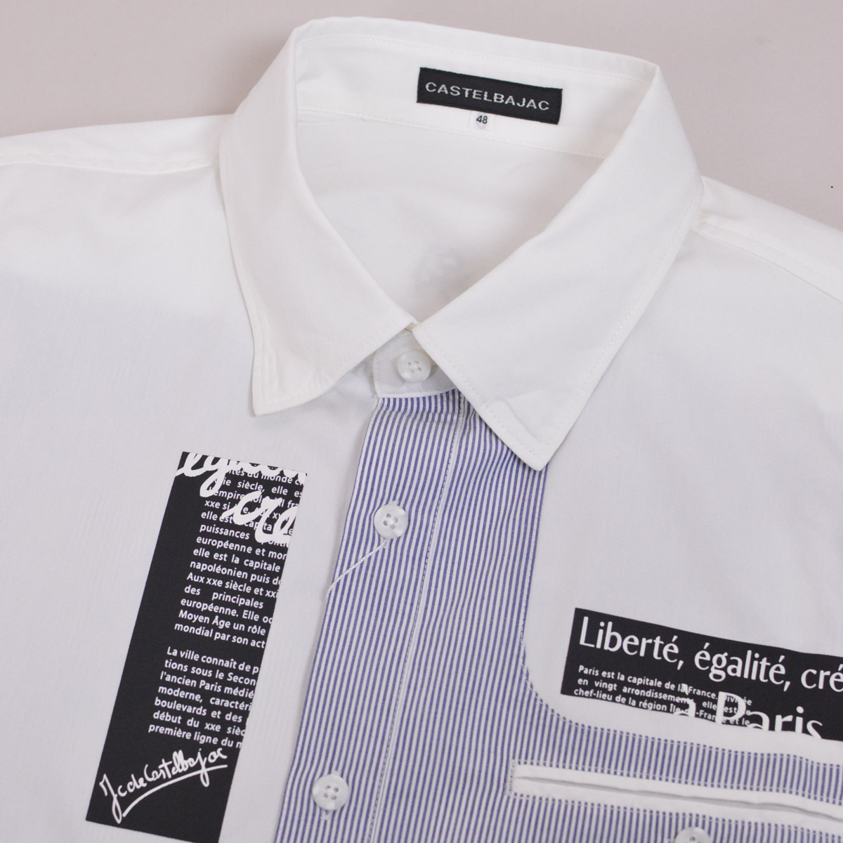 CASTELBAJAC カステルバジャック 長袖シャツ メンズ 服
