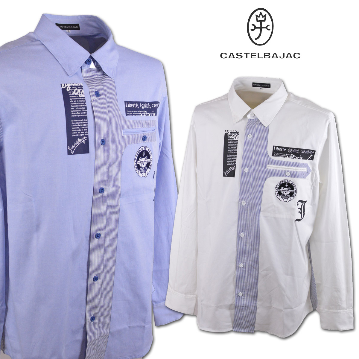 カステルバジャック CASTELBAJAC 7223125217 レディース 長袖シャツ ファッション 春夏 CASTELBAJAC カステルバジャック 長袖シャツ メンズ 服