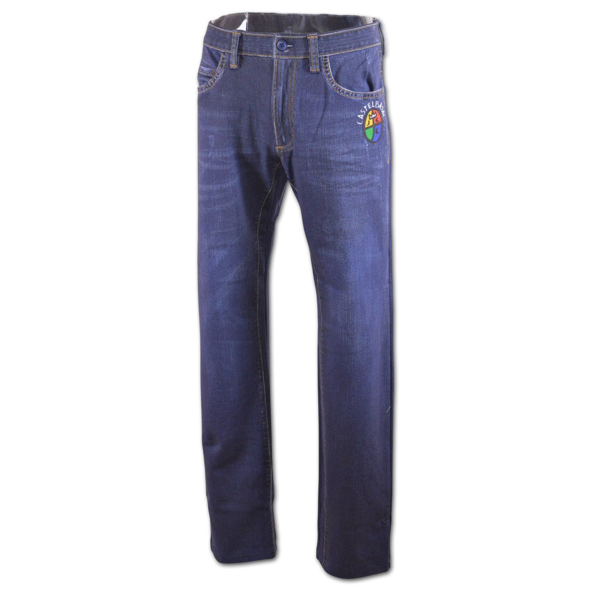 カステルバジャック パンツ メンズ 春夏用 紺 W78 W82 W86 S M L 7216140170の画像