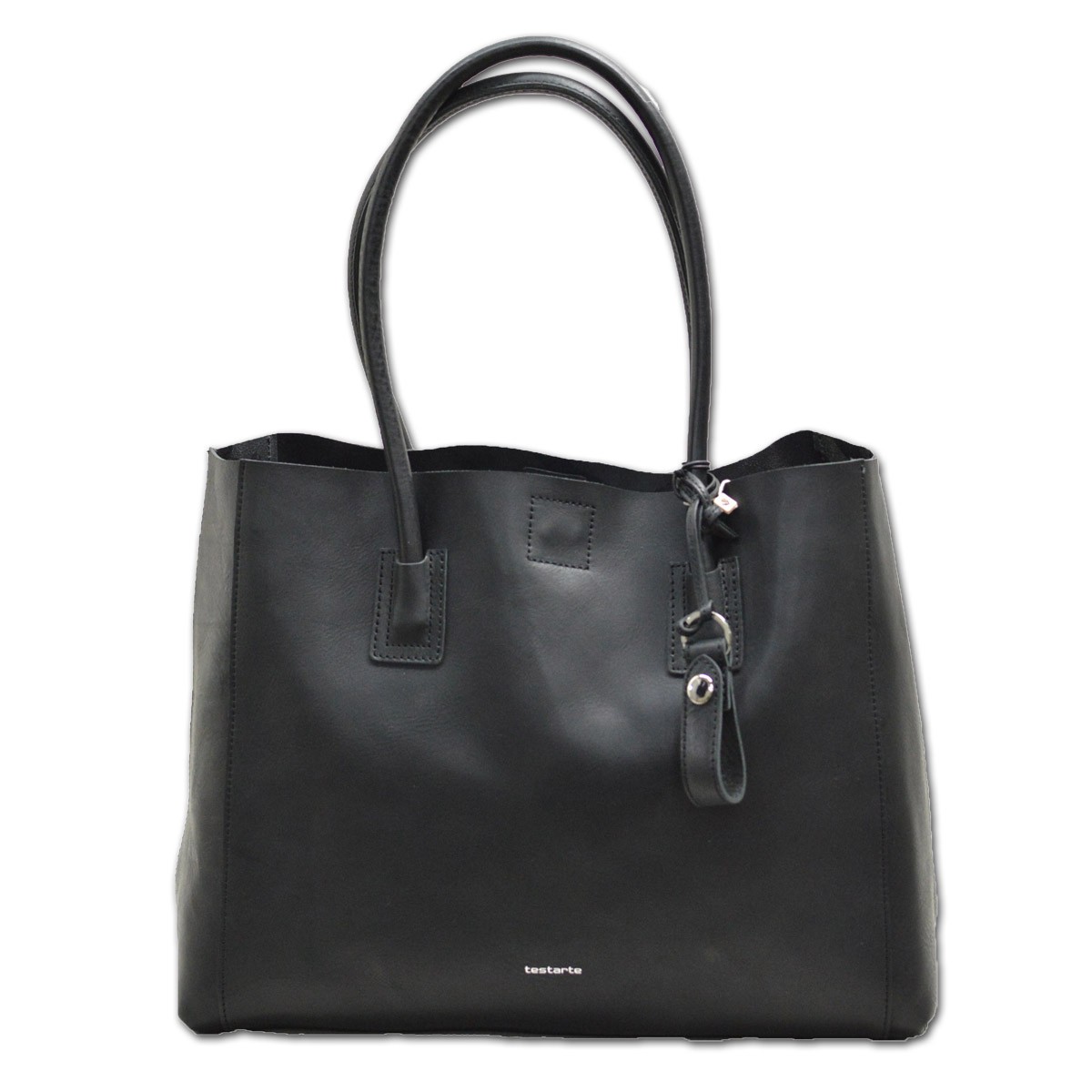 極美品✨testarte テスタルテ 肩掛けナイロントートバッグ ボストン 黒 734173111-19-2.jpg