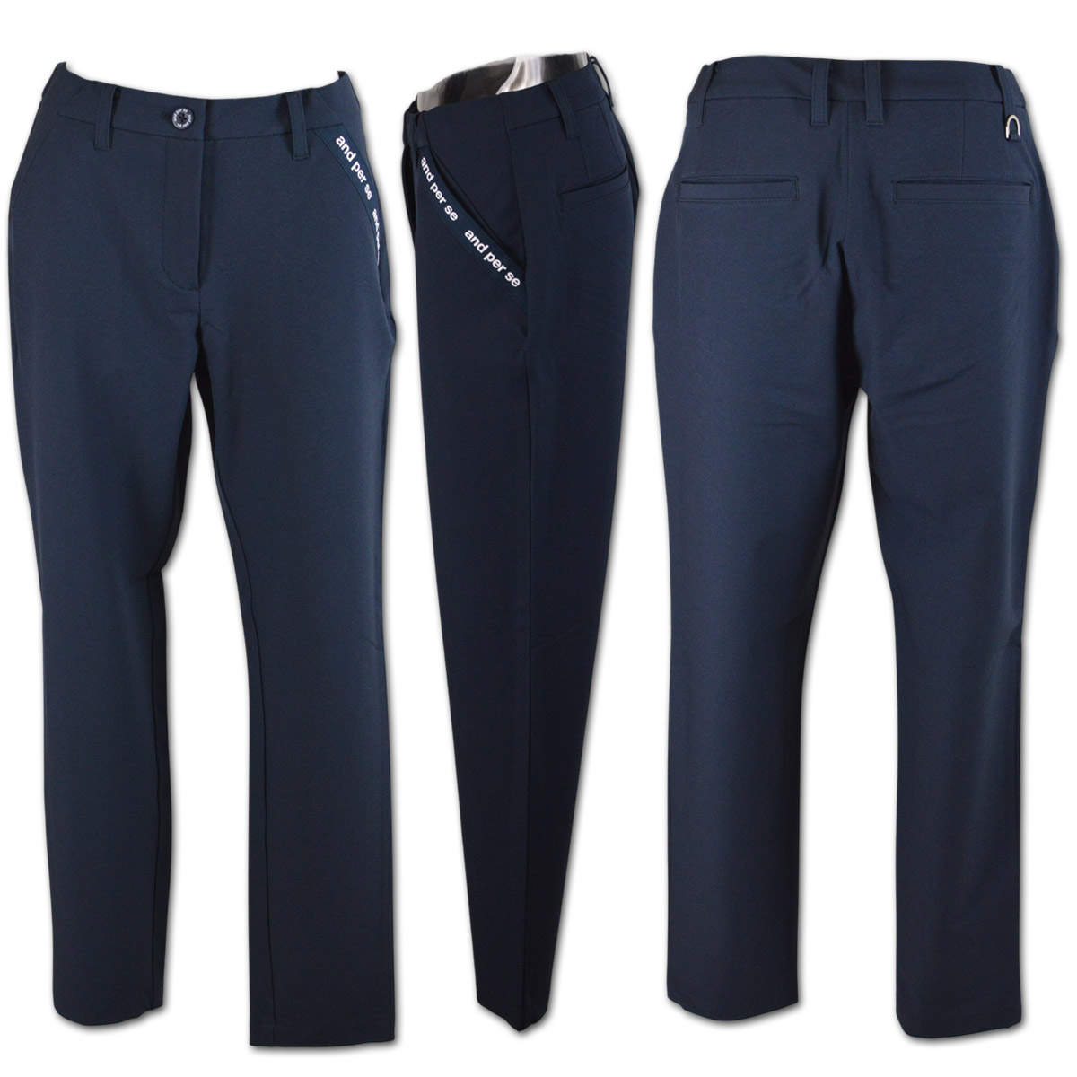and per se（アンパスィ） パンツ レディース ゴルフウェア ショット