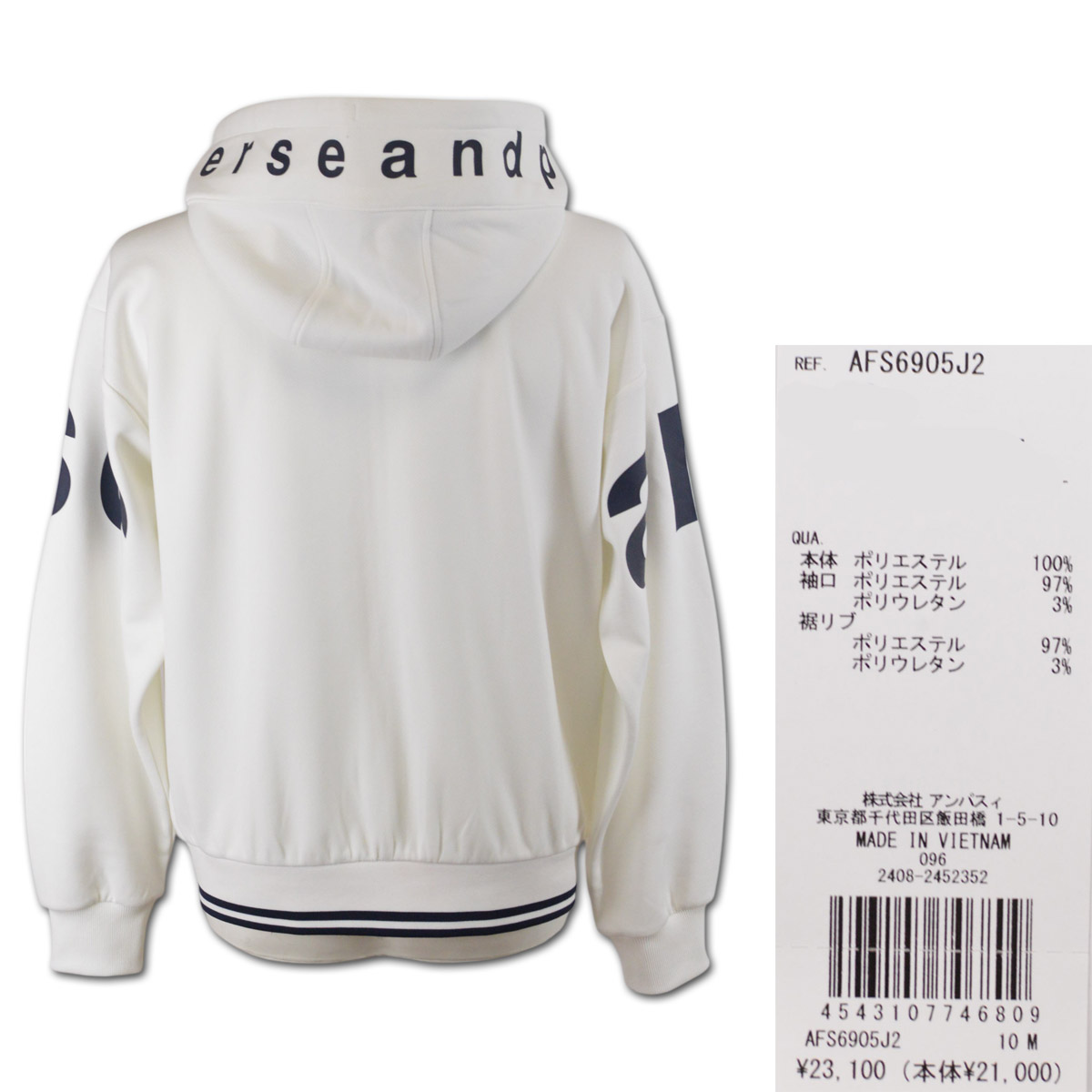 and per se（アンパスィ） ブルゾン ゴルフウェア レディース 春夏用