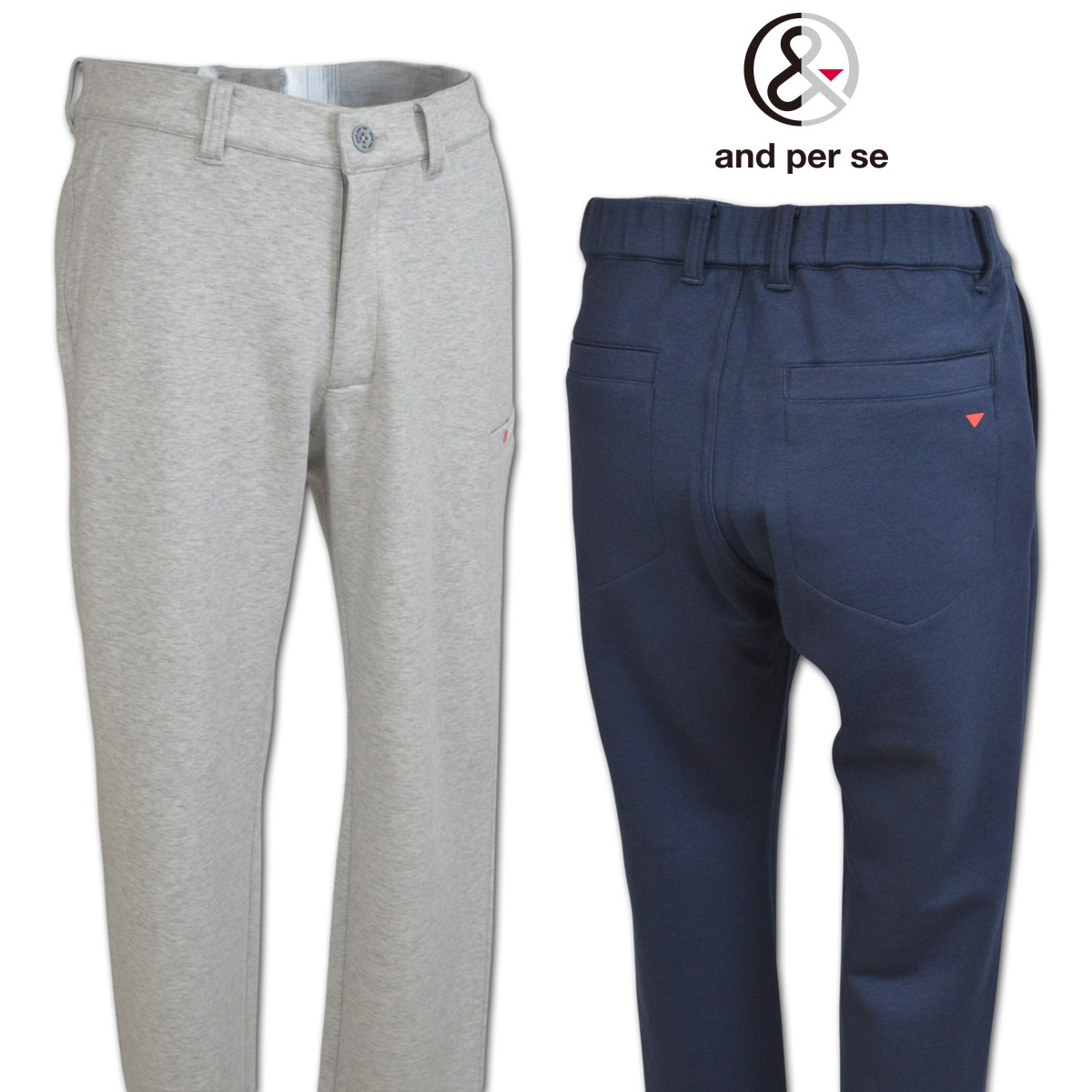 and per se（アンパスィ） パンツ ショットスムーザースウェット