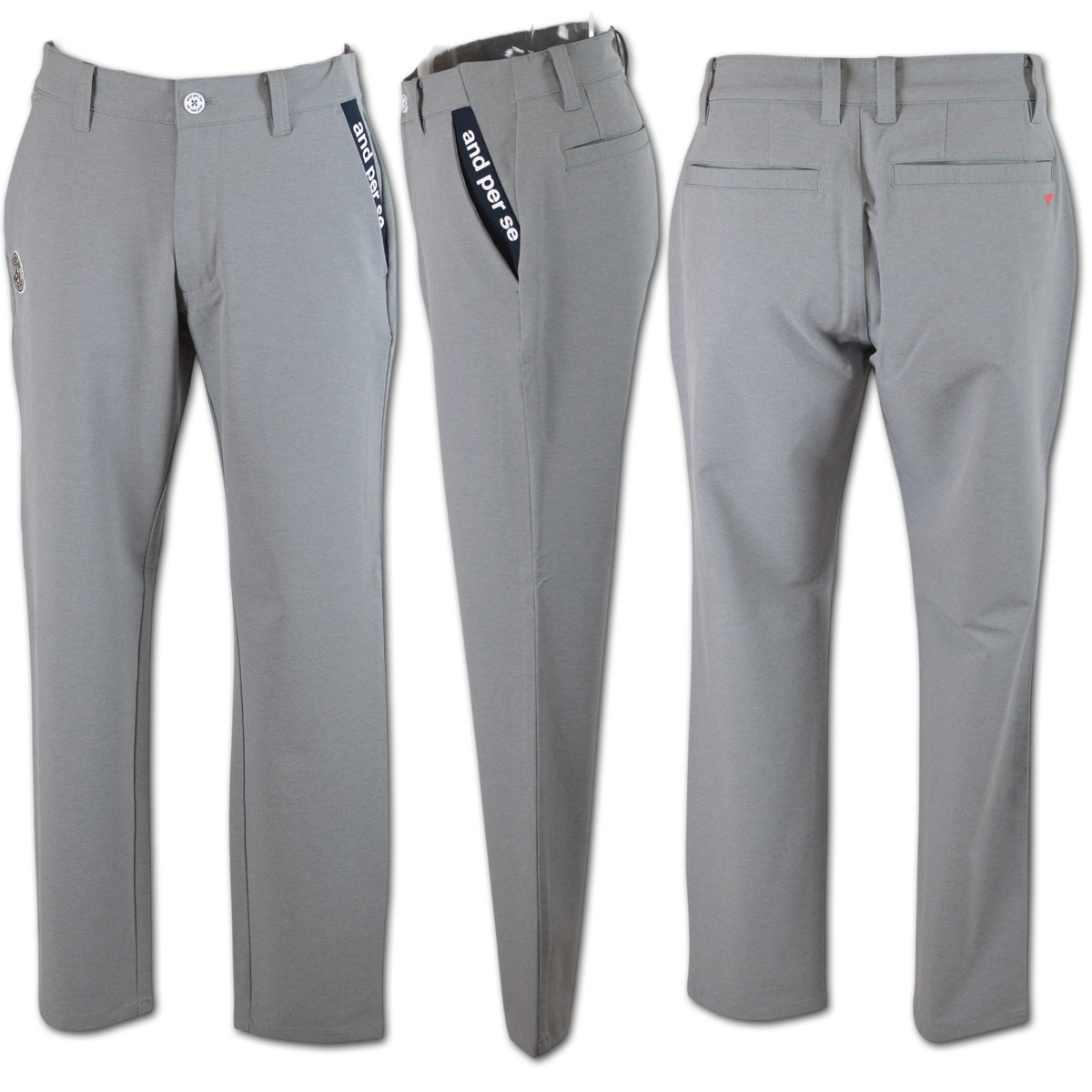 and per se アンパスィ パンツ メンズ ゴルフウェア 秋冬用 andperse