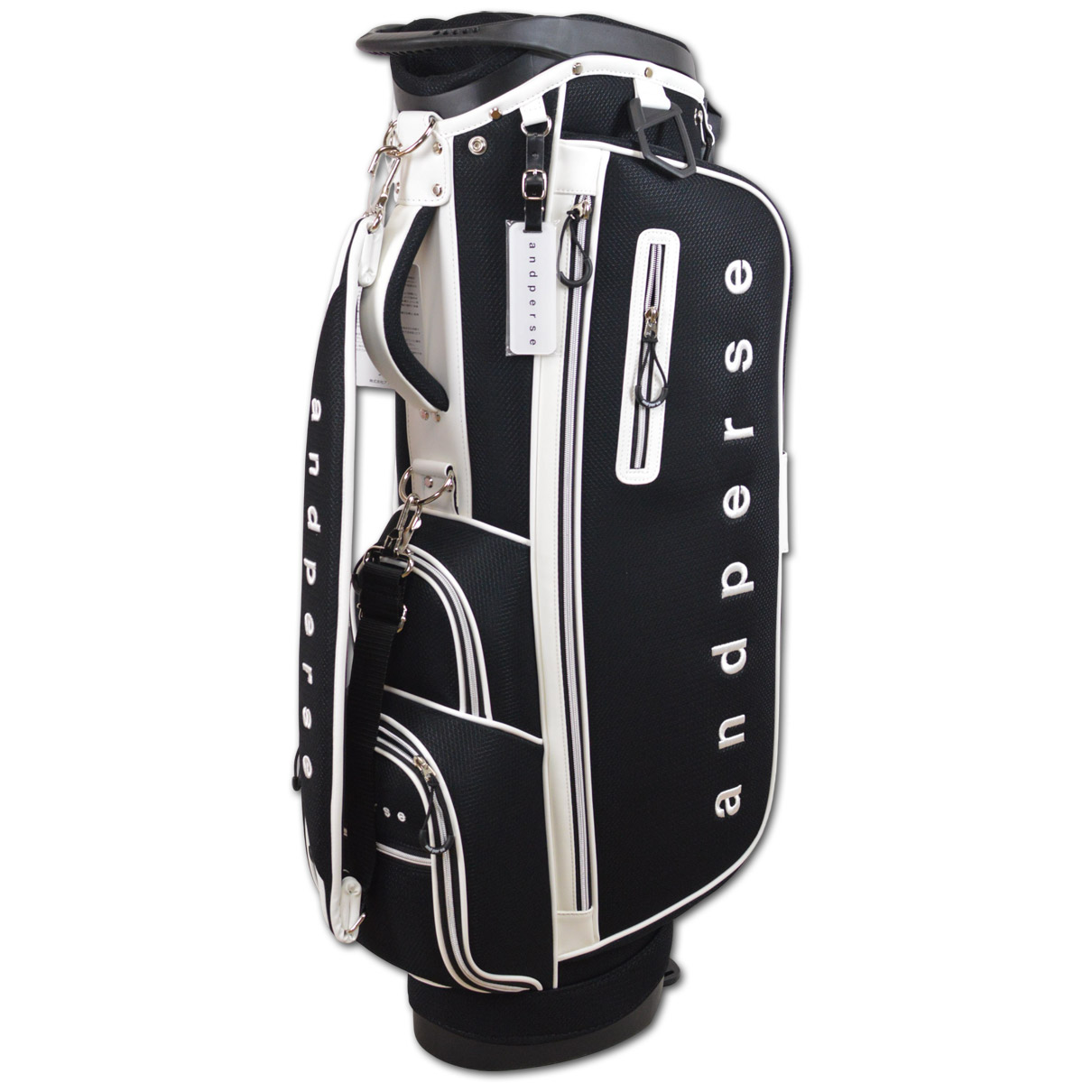 and per se（アンパスィ） キャディバッグ ゴルフ スタンド式 ゴルフ