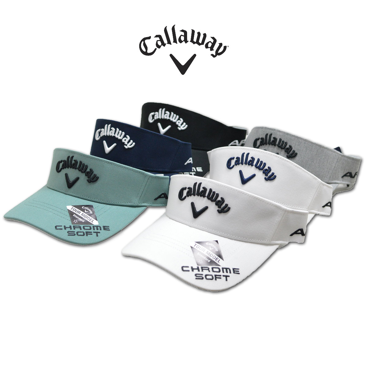 キャロウェイ サンバイザー ゴルフウェア メンズ Callaway c22990108