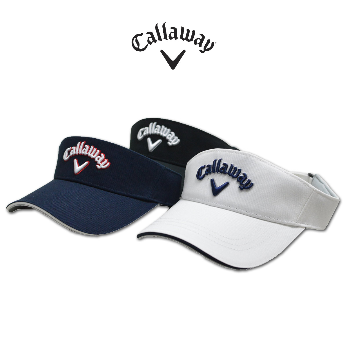 キャロウェイ サンバイザー ゴルフウェア メンズ Callaway