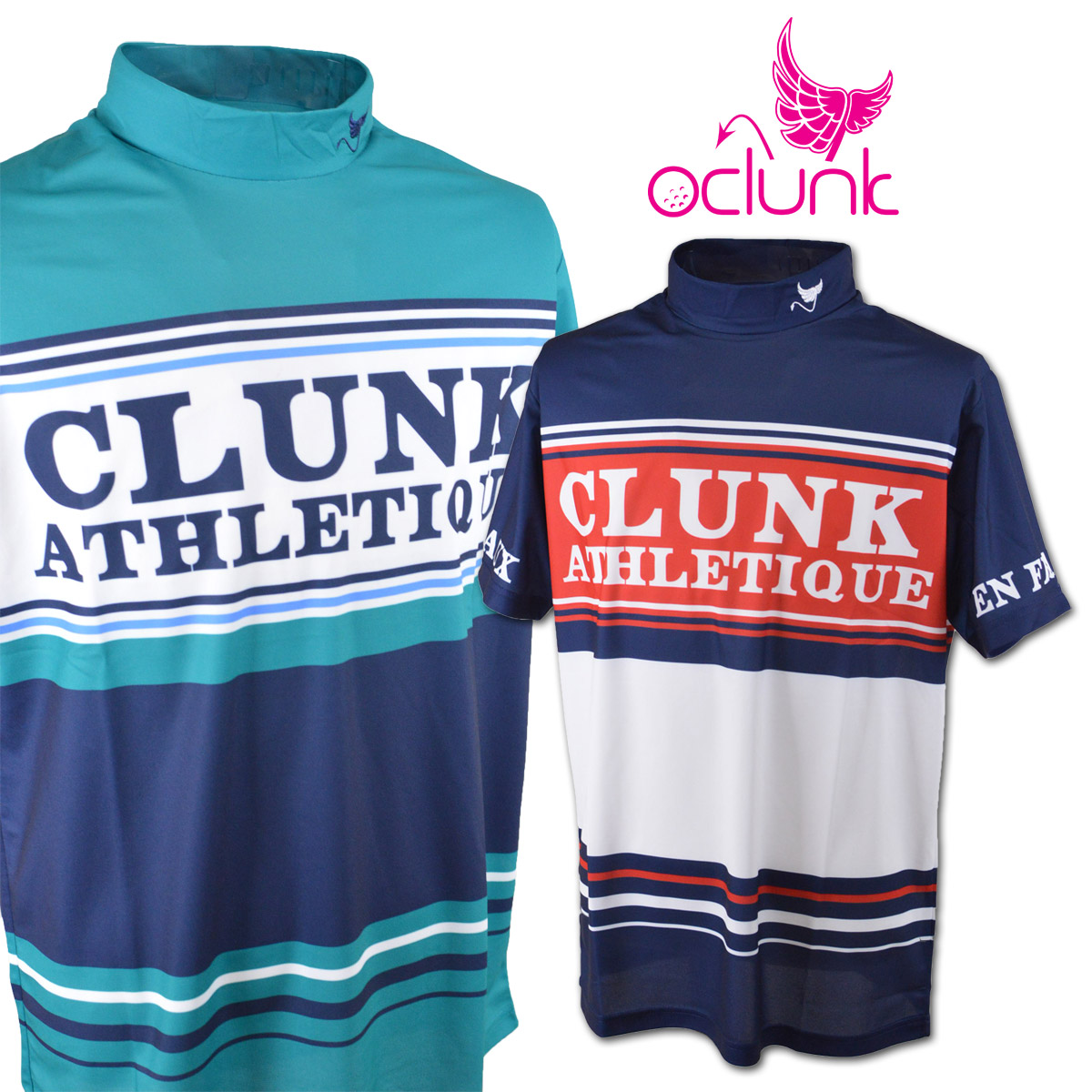 【新品】1piu1uguale3 GOLF ハイネック　総柄　半袖シャツ　メンズ 1PIU1UGUALE3 GOLF 半袖ハイネックシャツ メンズ ウノピュウノウグァー