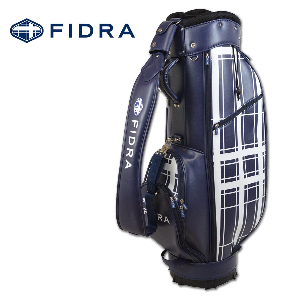 フィドラ メンズ キャディバッグ ゴルフバッグ 9インチ FIDRA ゴルフ 