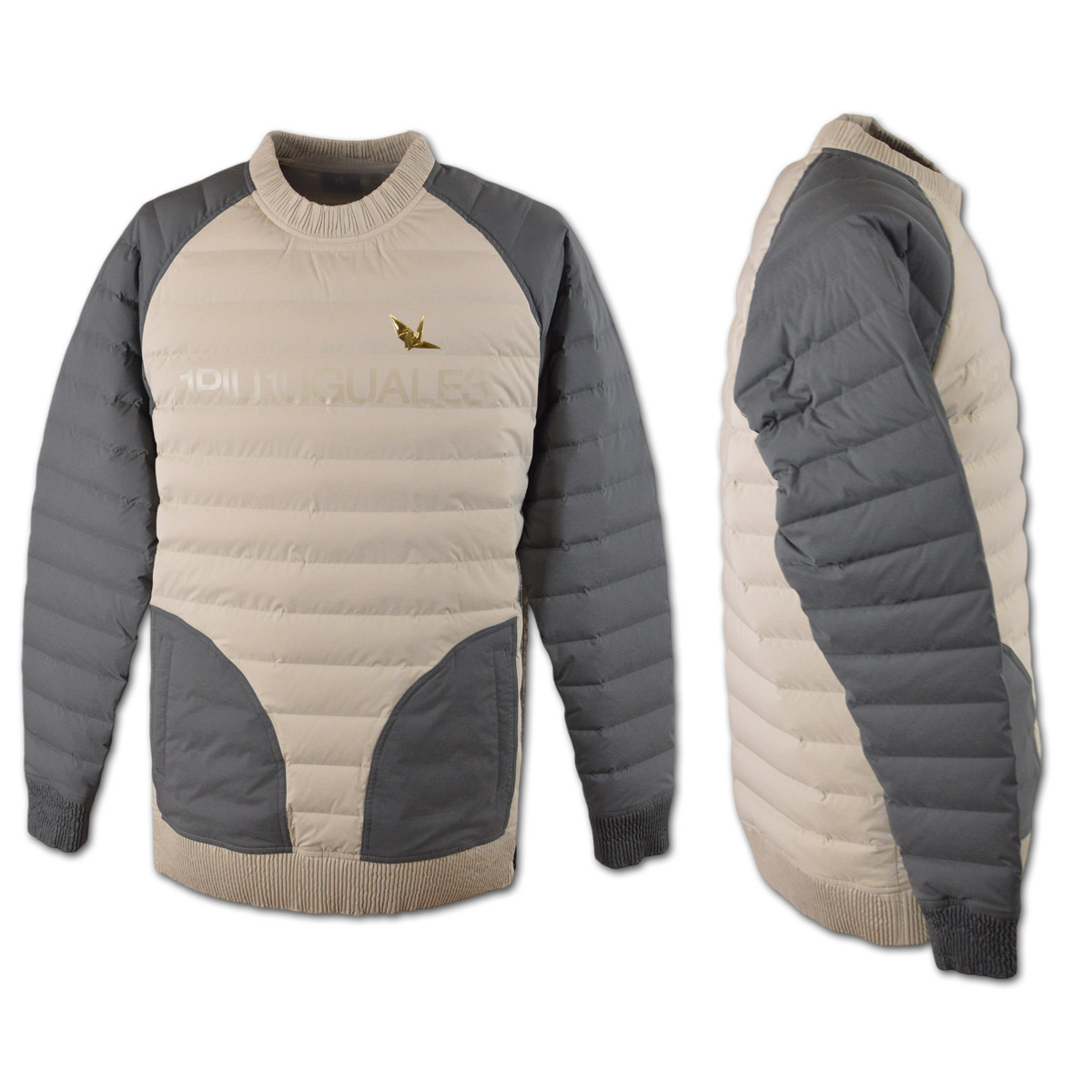 1PIU1UGUALE3 GOLF ダウンスニード メンズ ウノピュウノウグァーレトレ