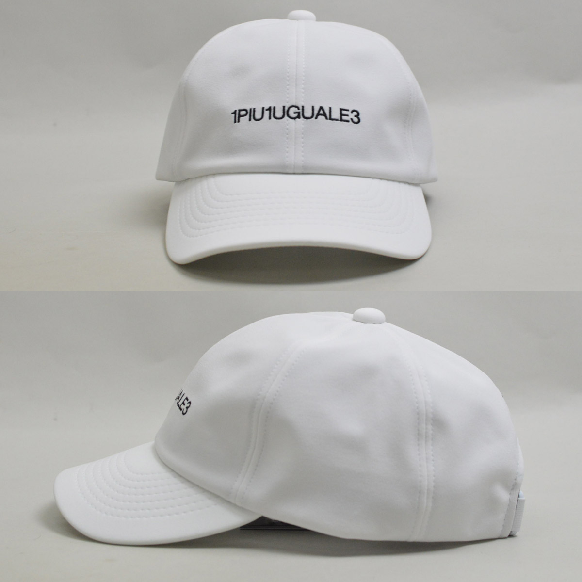1PIU1UGUALE3 GOLF キャップ帽子 ウノピゥウノウグァーレトレ ゴルフ