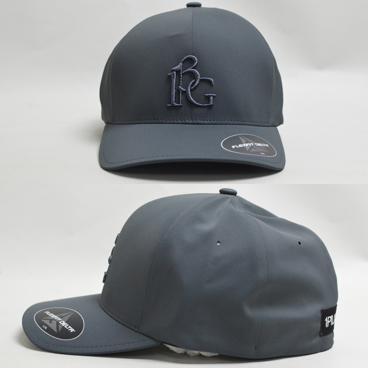 1PIU1UGUALE3 GOLF キャップ帽子 メンズ 春夏用 白 黒 グレー grg388