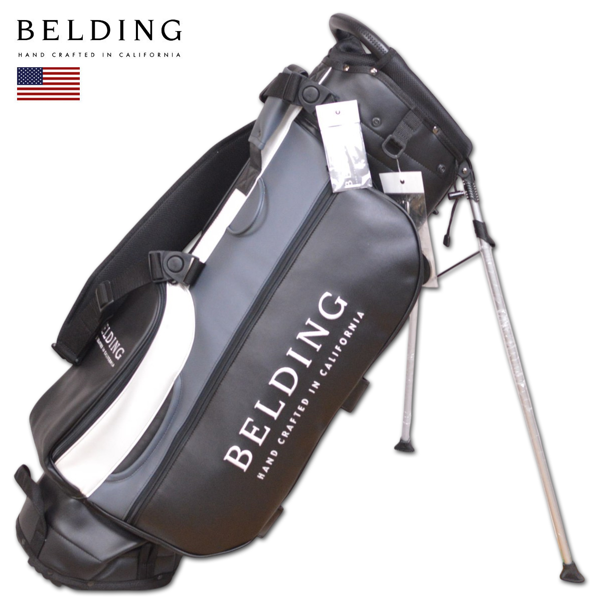 BELDING キャディバッグ ゴルフバッグ ゴルフ 8.5インチ 8.5型