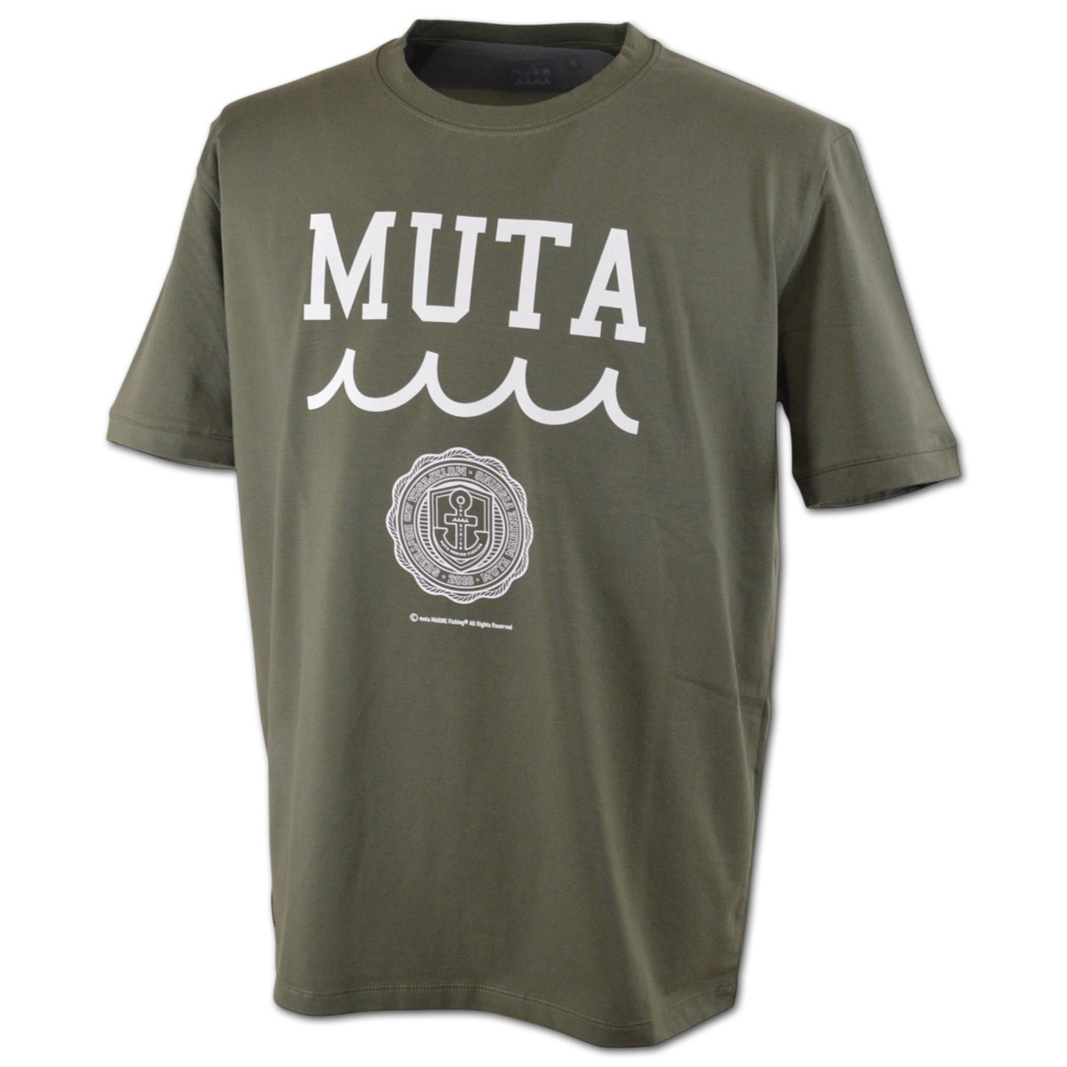 muta（ムータ） 半袖Tシャツ マリン marine カレッジロゴ ストレッチT