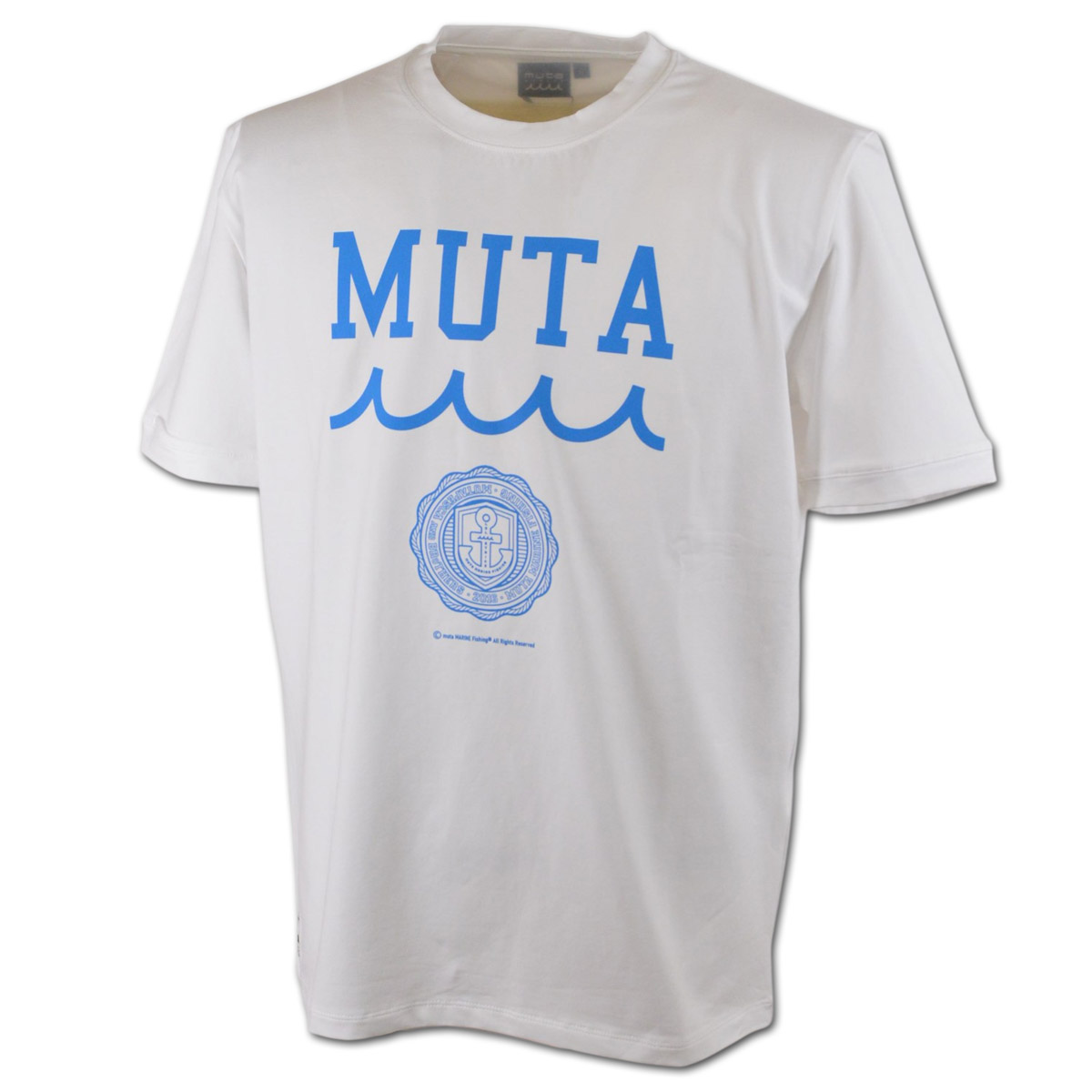 muta（ムータ） 半袖Tシャツ マリン marine カレッジロゴ ストレッチT