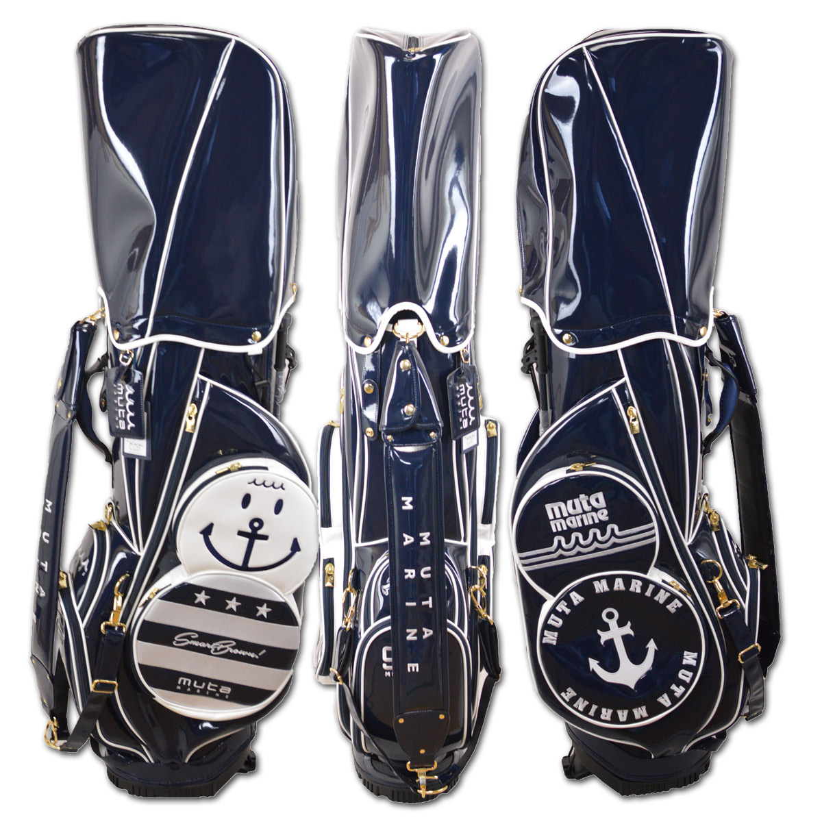 MUTA MARINE スタンドゴルフバッグ 楽天市場】【送料無料】MUTA MARINE GOLF ムータマリンゴルフ