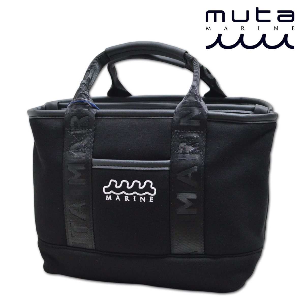美品 muta MARINE カートバッグ ゴルフ メッシュ ジャガードテープ muta カートバッグ メンズ ムータ マリン ゴルフ ゴルフウェア