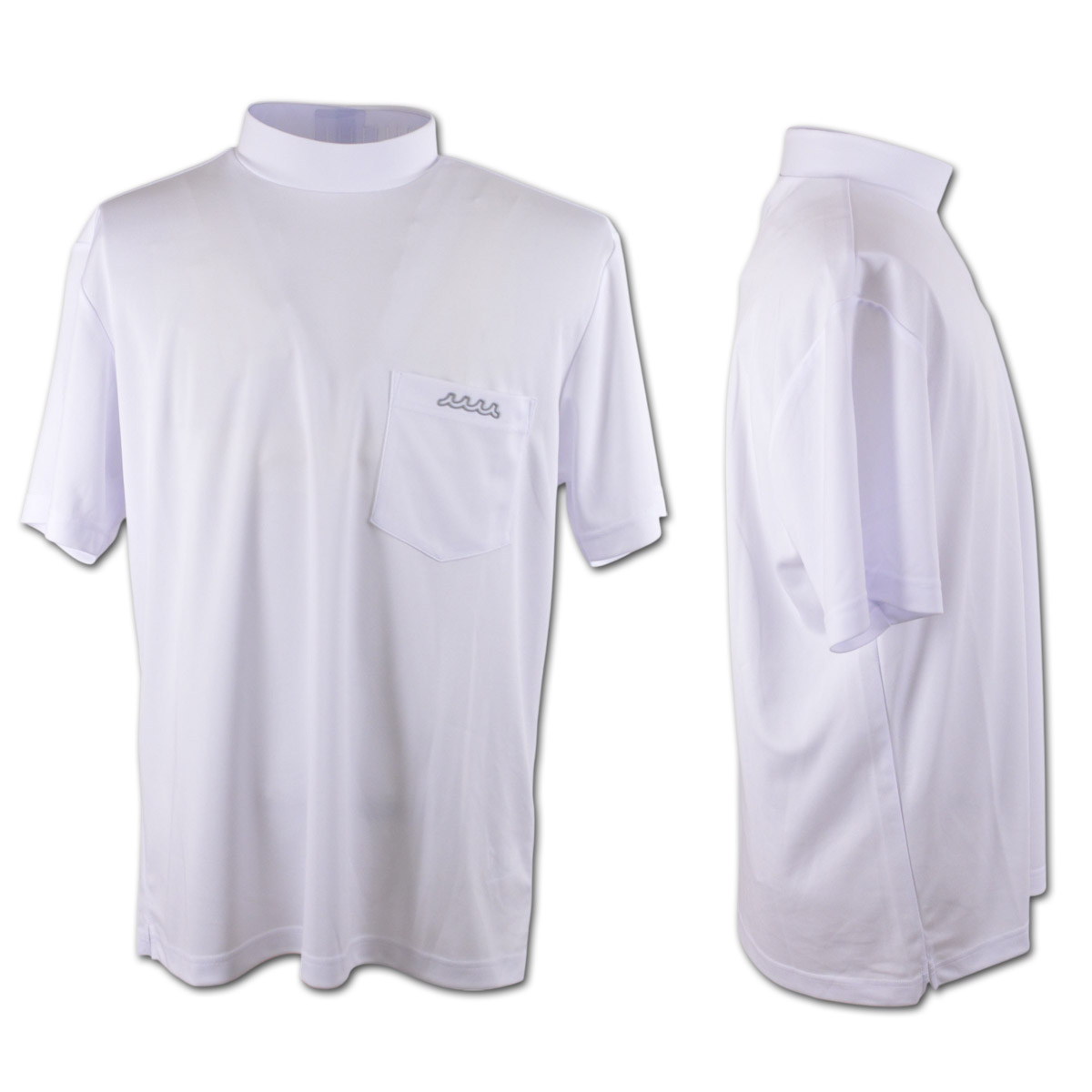 muta（ムータ） 半袖ハイネックシャツ メンズ ゴルフウェア モック