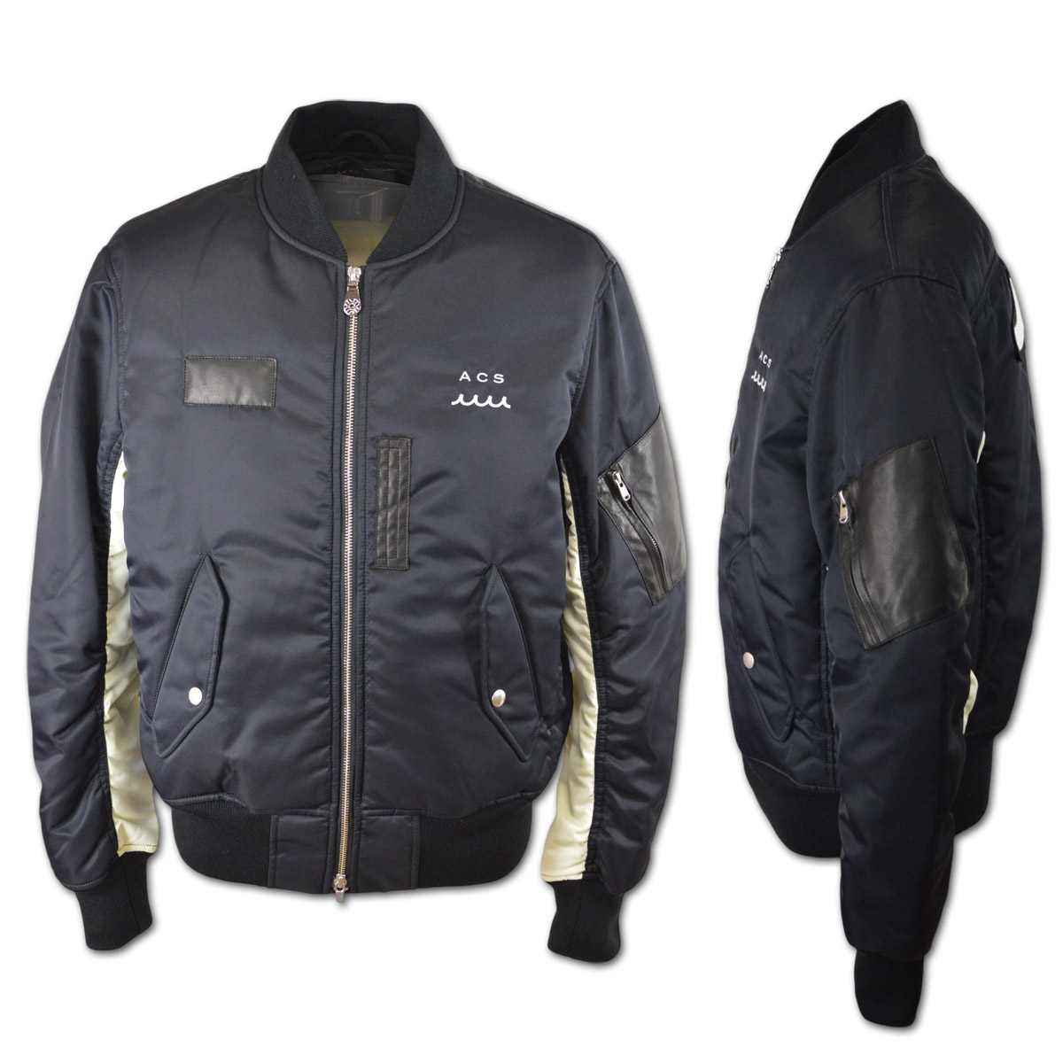 超美品　muta MARINE ブルゾン　7 XL LL ジャケット　黒 muta MARINE/ムータ マリン/別注ヒートパフォーマプラス ZIPブルゾン