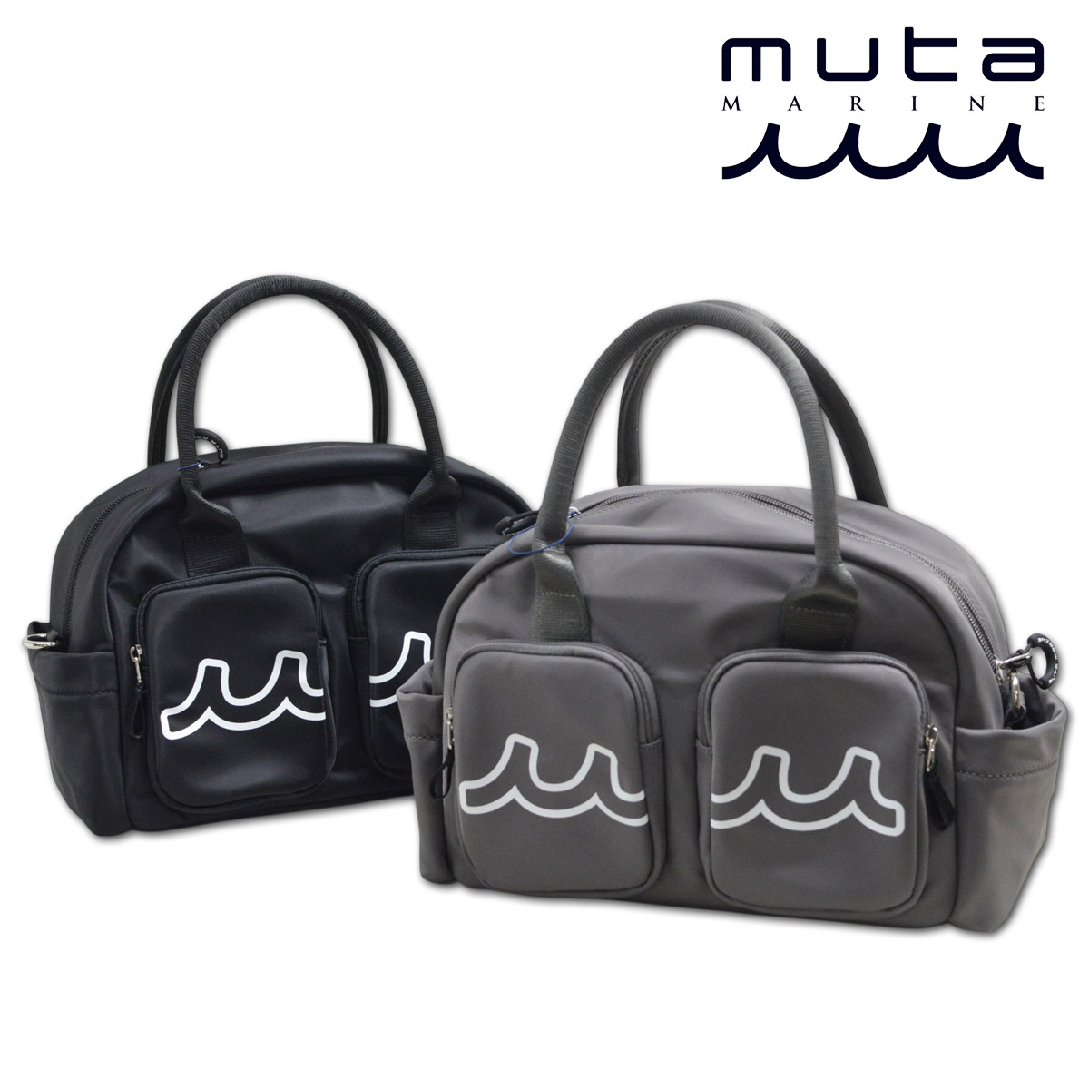 muta MARINE GOLF（ムータマリンゴルフ） muta ナイロン ミニボストン