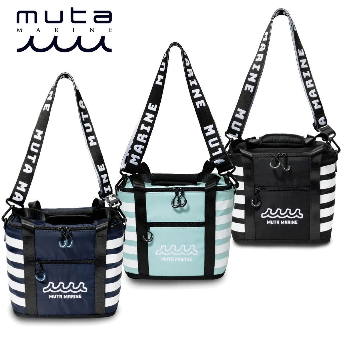 【美品】ムータ　マリン　ゴルフ MUTA MARINE GOLF 保冷バッグ muta MARINE GOLF（ムータマリンゴルフ） muta 保冷バッグ クーラー