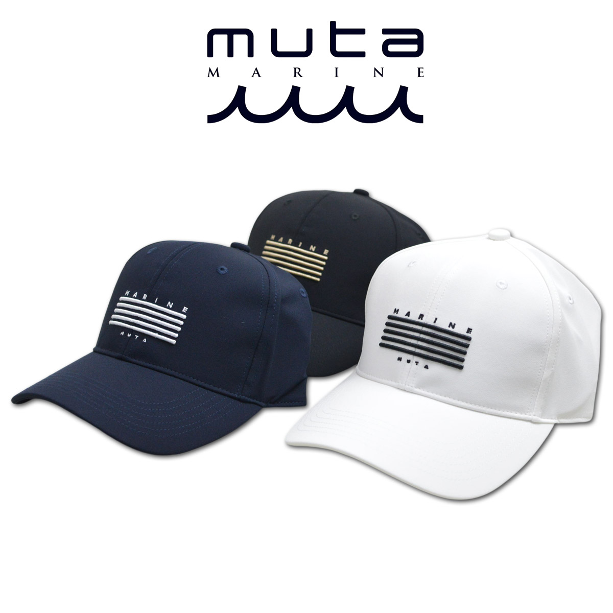 muta MARINE キャップ帽子 メンズ ムータ マリン ゴルフ ゴルフ