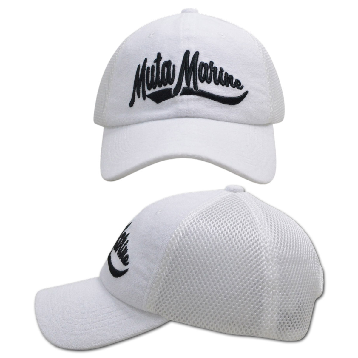 muta キャップ帽子 パイル メッシュキャップ ムータ マリン marine