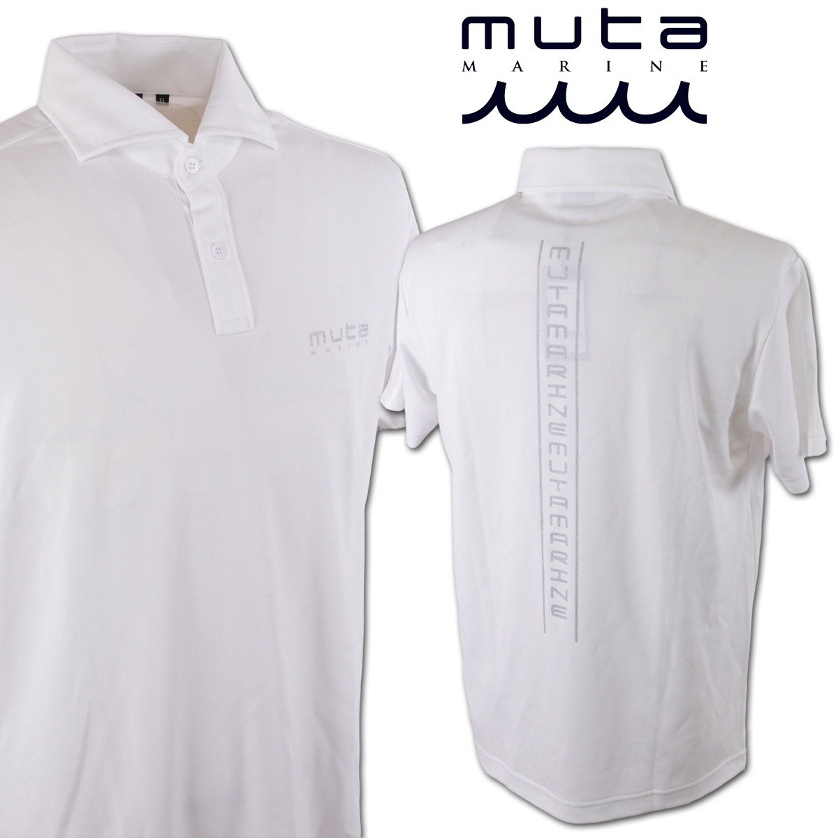 muta（ムータ） muta marine golf 半袖ポロシャツ メンズ マリン