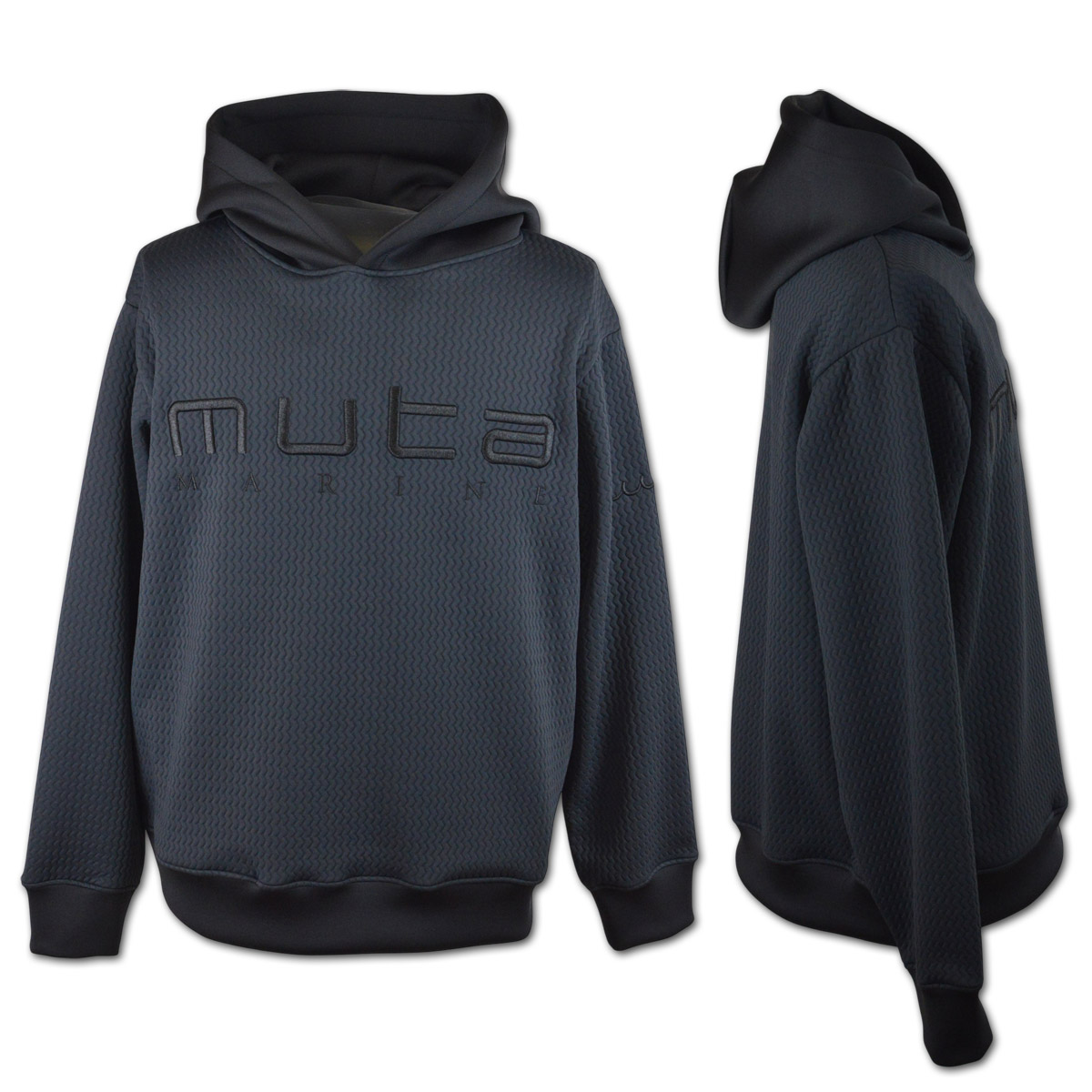 muta パーカー ゴルフ ゴルフウェア メンズ 秋冬用 黒 紺 M L LL