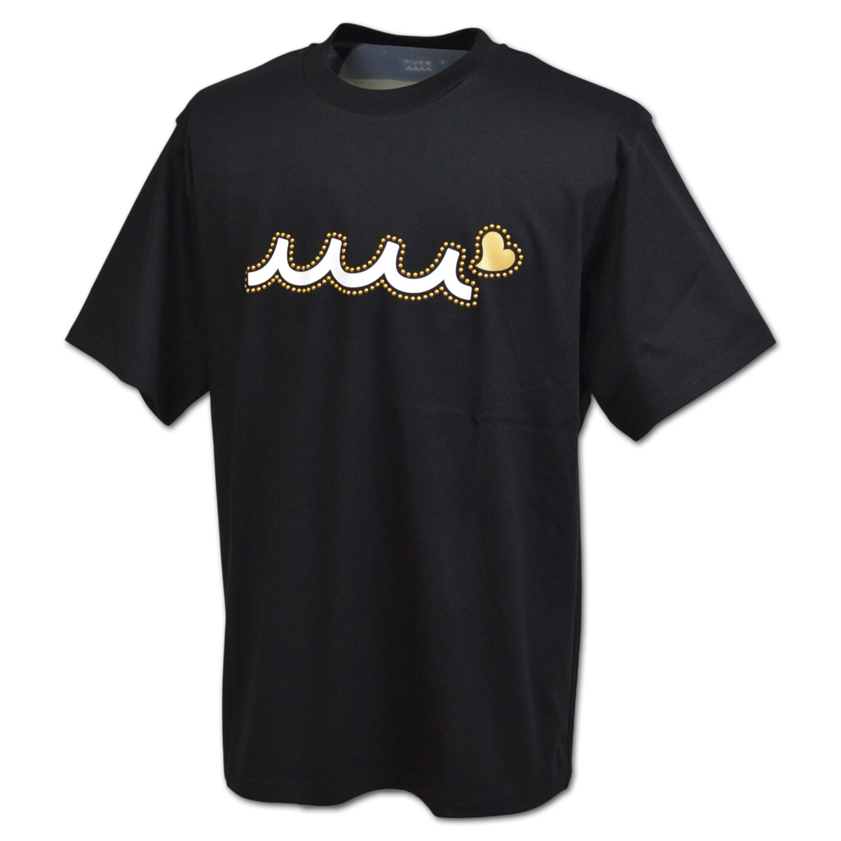 【新品】ムータマリン　ゴルフ　半袖シャツ　黒　メンズLサイズ muta（ムータ） 半袖Tシャツ ゴルフ ゴルフウェア マリン marine