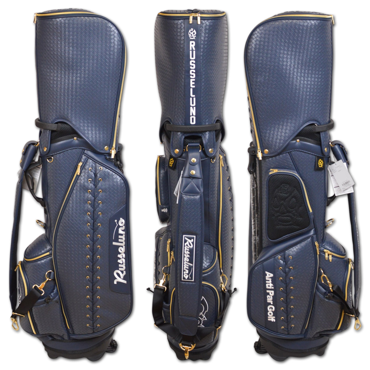 ラッセルノ キャディバッグ LACE UP GOLF BAG レースアップ ゴルフ