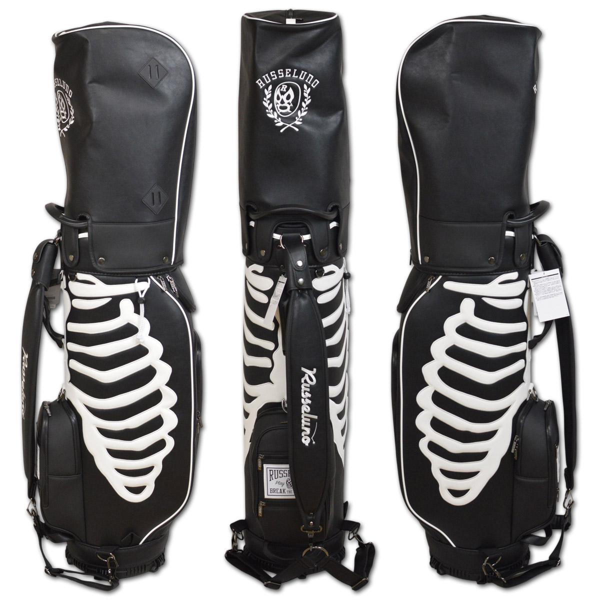 ラッセルノ キャディバッグ SKELETON GOLF BAG スケルトンゴルフバッグ
