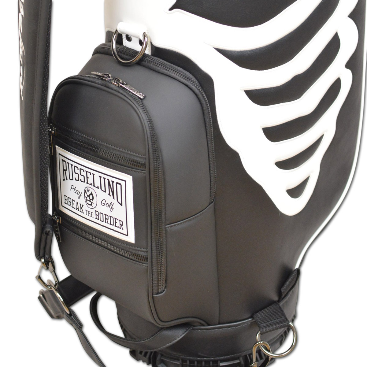ラッセルノ キャディバッグ SKELETON GOLF BAG スケルトンゴルフバッグ