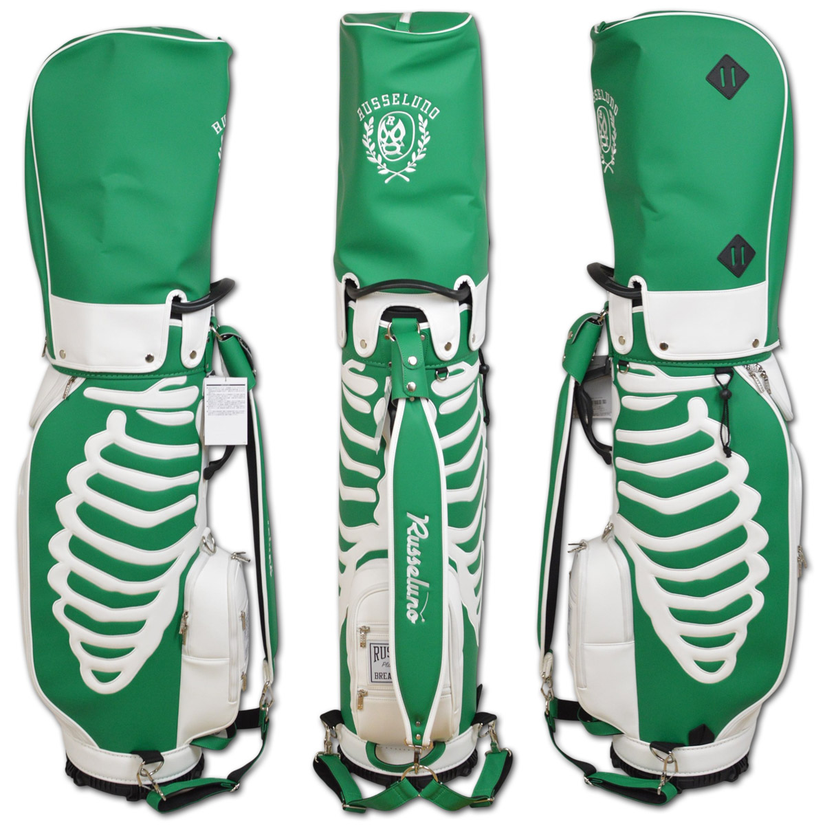 ラッセルノ キャディバッグ SKELETON GOLF BAG スケルトンゴルフバッグ