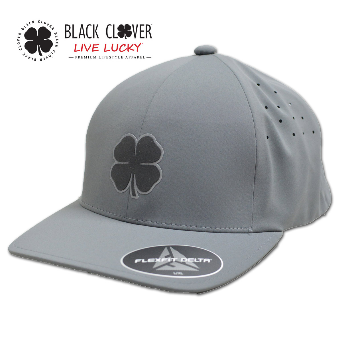 ブラッククローバー キャップ帽子 ゴルフウェア メンズ BLACK