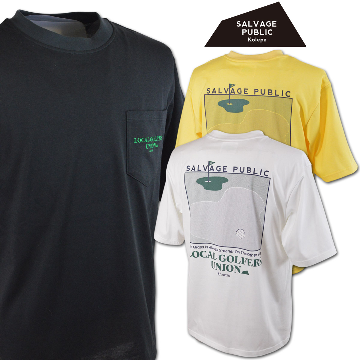SALVAGE PUBLIC Kolepa（サルベージ パブリック コレパ） 半袖Tシャツ
