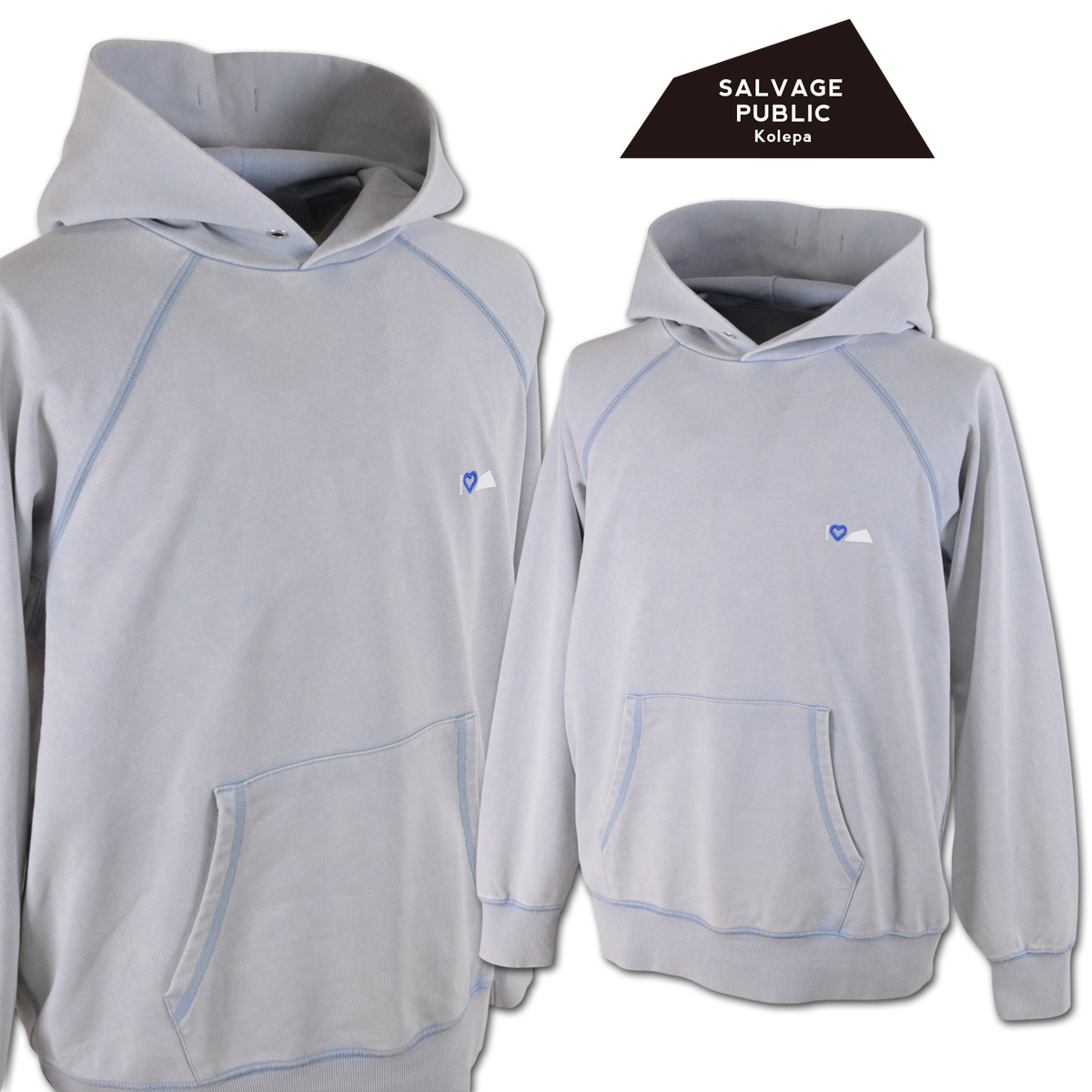 SALVAGE PUBLIC Kolepa（サルベージ パブリック コレパ） パーカー