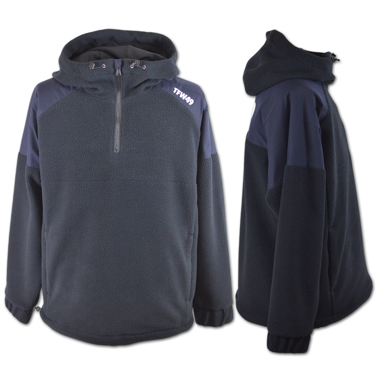 TFW49 プルオーバー ゴルフウェア メンズ 秋冬用 グレー 黒 紺 M L