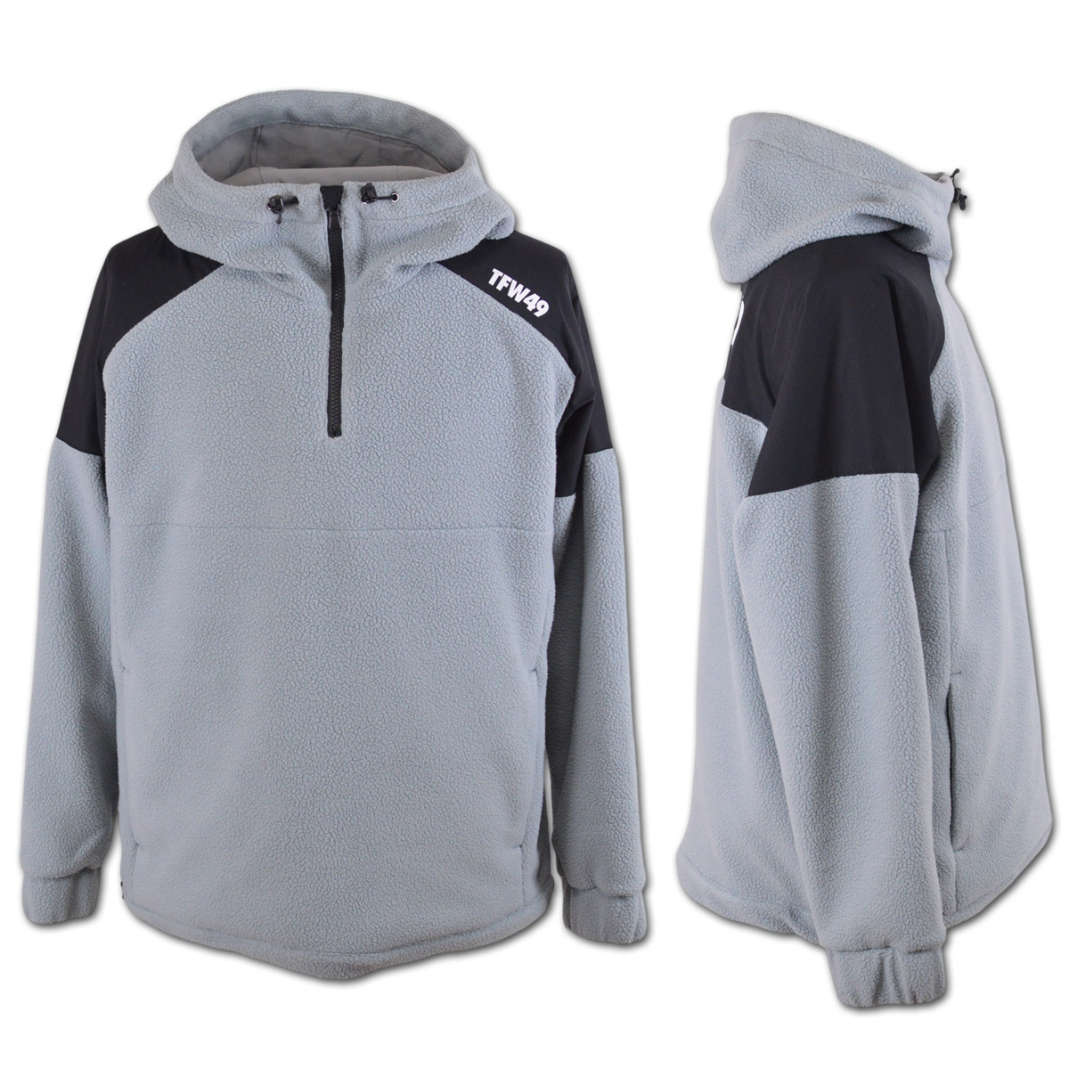 TFW49 プルオーバー ゴルフウェア メンズ 秋冬用 グレー 黒 紺 M L