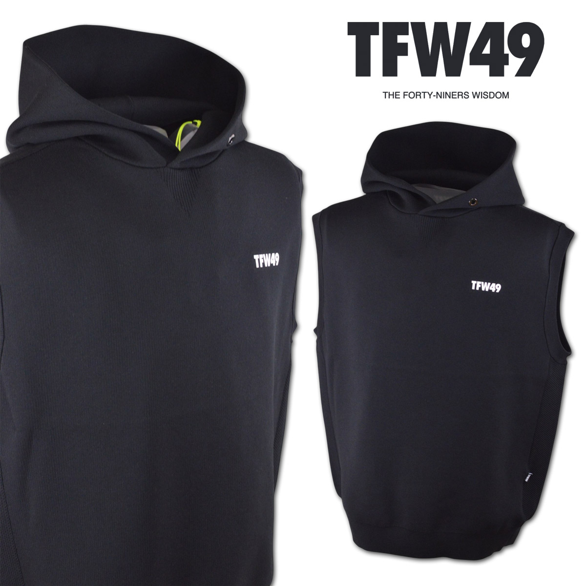 TFW49 ベスト フーディーベスト パーカーベスト KNIT HOODIE VEST