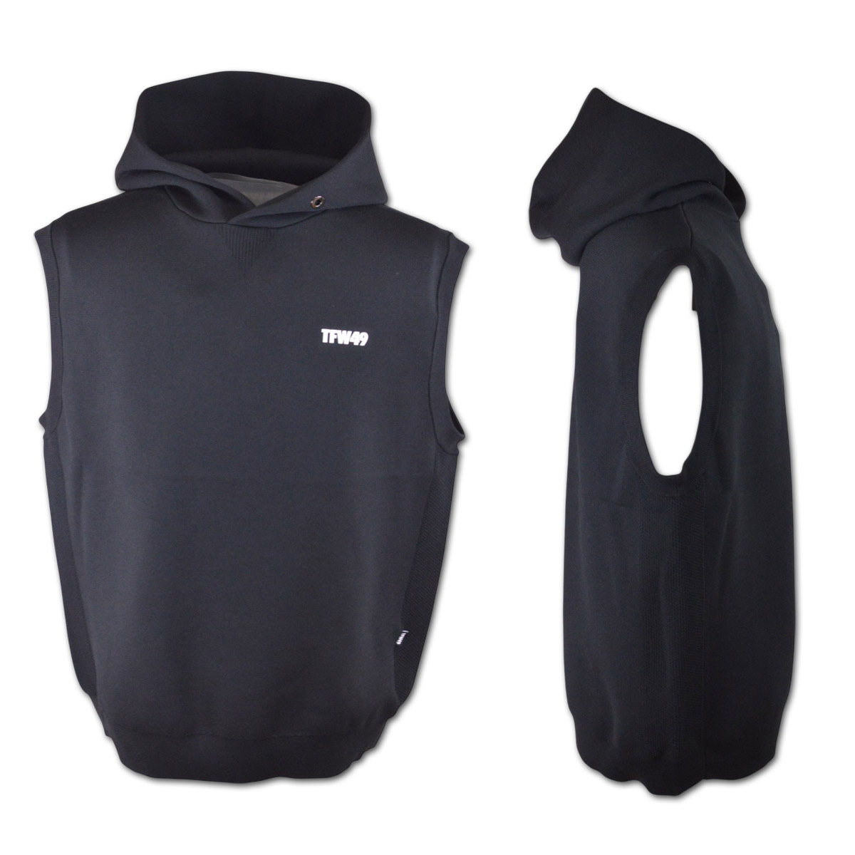 TFW49 ベスト フーディーベスト パーカーベスト KNIT HOODIE VEST