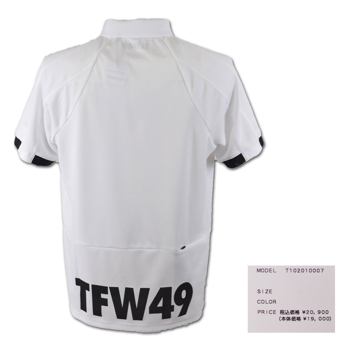 TFW49 メンズ 半袖ポロシャツ (M)(L)(LL) junhashimoto ジュンハシモト ゴルフウェア t102010007
