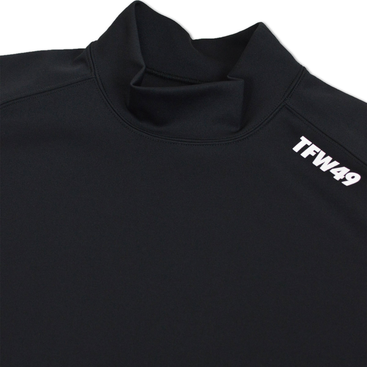 美品　TFW49 半袖ハイネックシャツ メンズ　XL roundover_t102210023