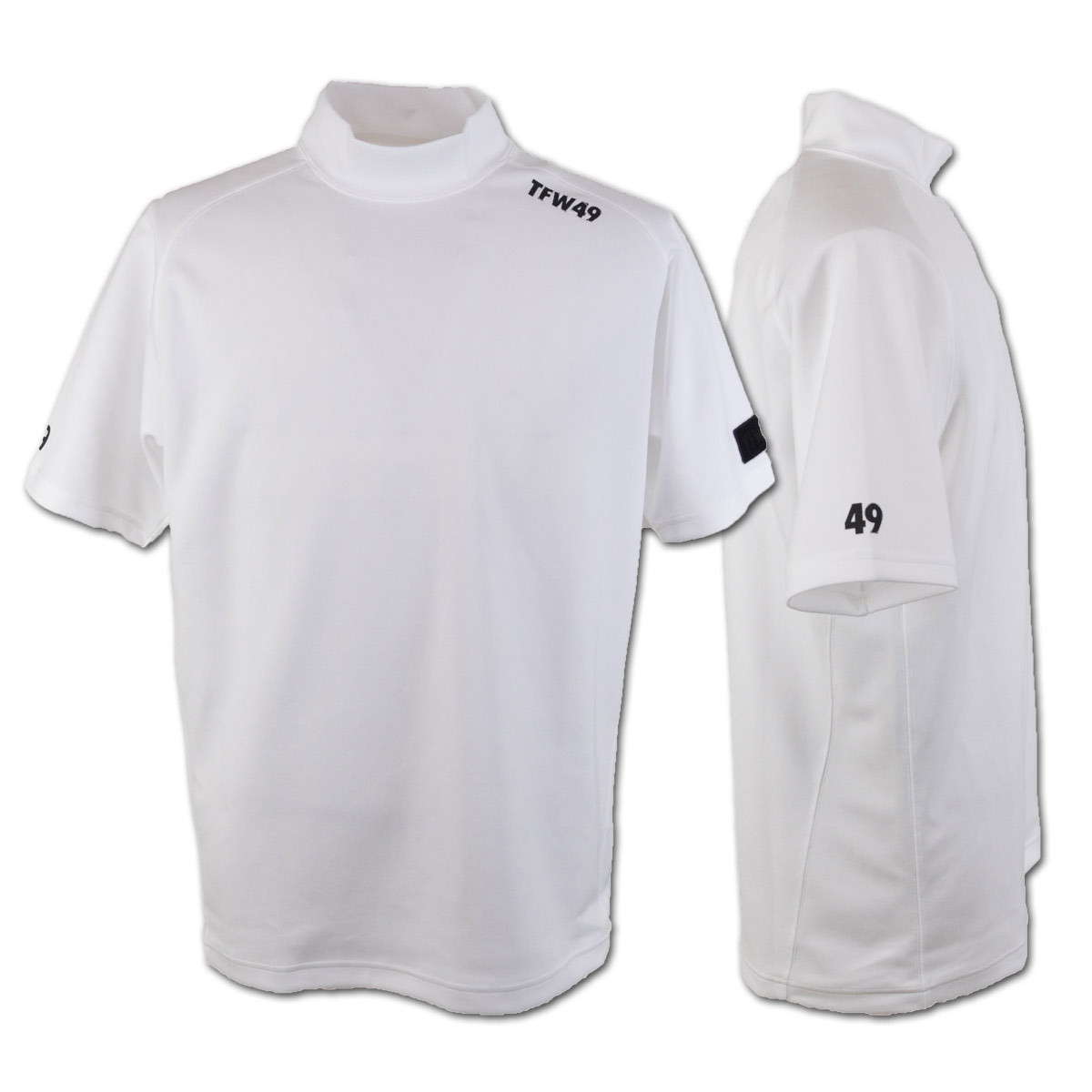 TFW49 半袖ハイネックシャツ メンズ (M)(L)(LL) junhashimoto ジュンハシモト ゴルフウェア t102210023