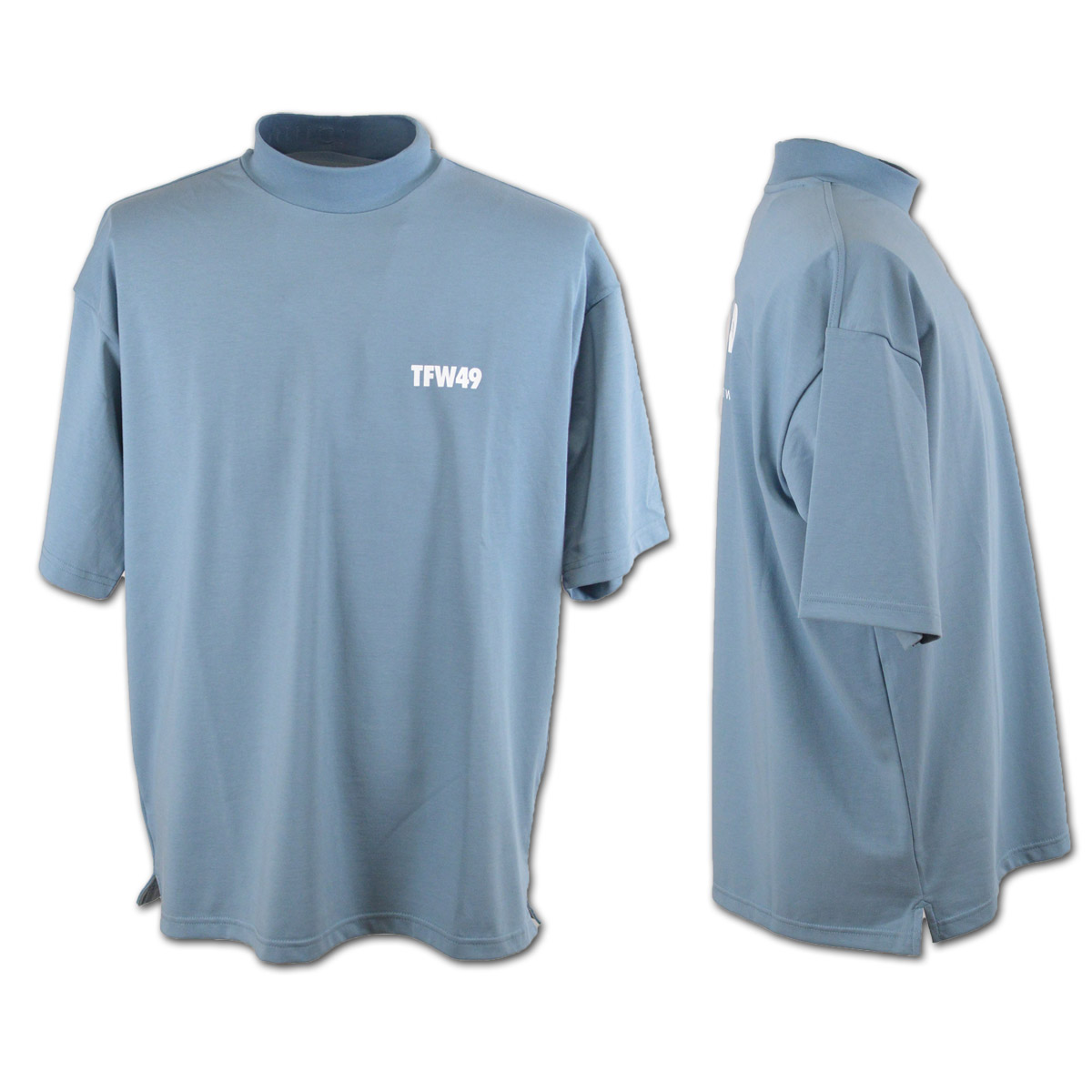 美品　TFW49 半袖ハイネックシャツ メンズ　XL TFW49 半袖ハイネックシャツ メンズ (M)(L)(LL) junhashimoto ジュン