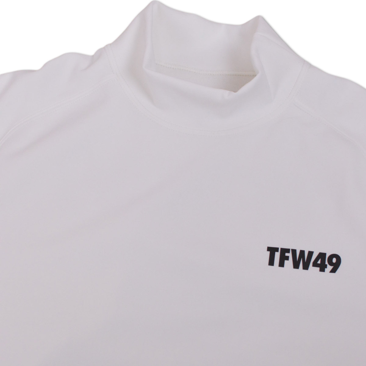 TFW49 長袖ハイネックシャツ ゴルフウェア メンズ 秋冬用 白 黒 紺 M L