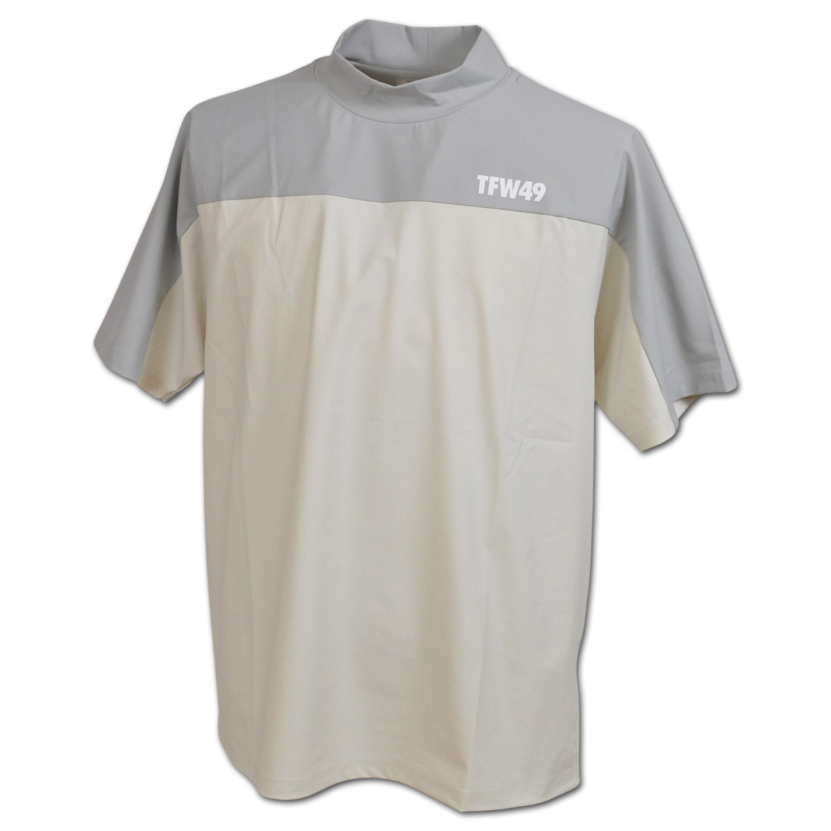 TFW49 半袖ハイネックシャツ ゴルフ ゴルフウェア TRANING MULTI S/S T